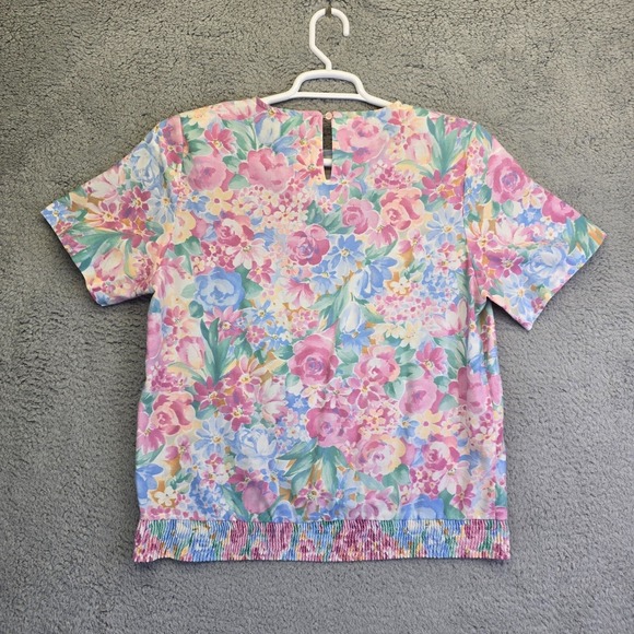 Cricket Lane 2 Piece Set Womens 12 Floral Skirt Top Vintage Cottagecore Pastel‎ - Picture 4 of 16